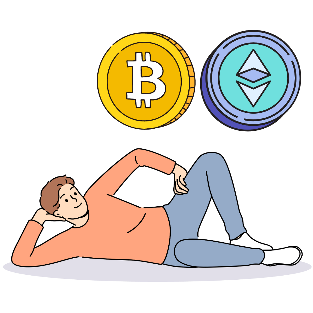 儲かる】ビットコインほったらかし投資｜仮想通貨は長期保有ガチホが正解 - みぎかたあがりweb3